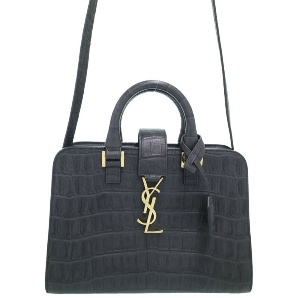 SAINT LAURENT Paris Saint Paris Baby Monogram Cabas Bag